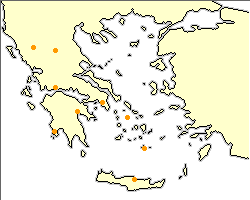Mapa de Grecia